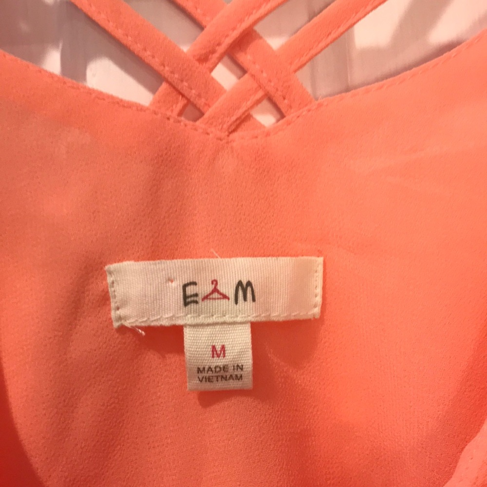 Bright Strappy Back Tank - Picture 4 of 4